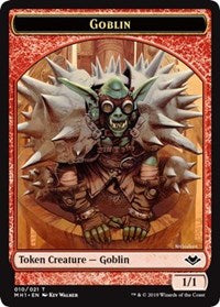 Goblin (010) // Construct (017) Double-Sided Token [Modern Horizons Tokens] | Impulse Games and Hobbies