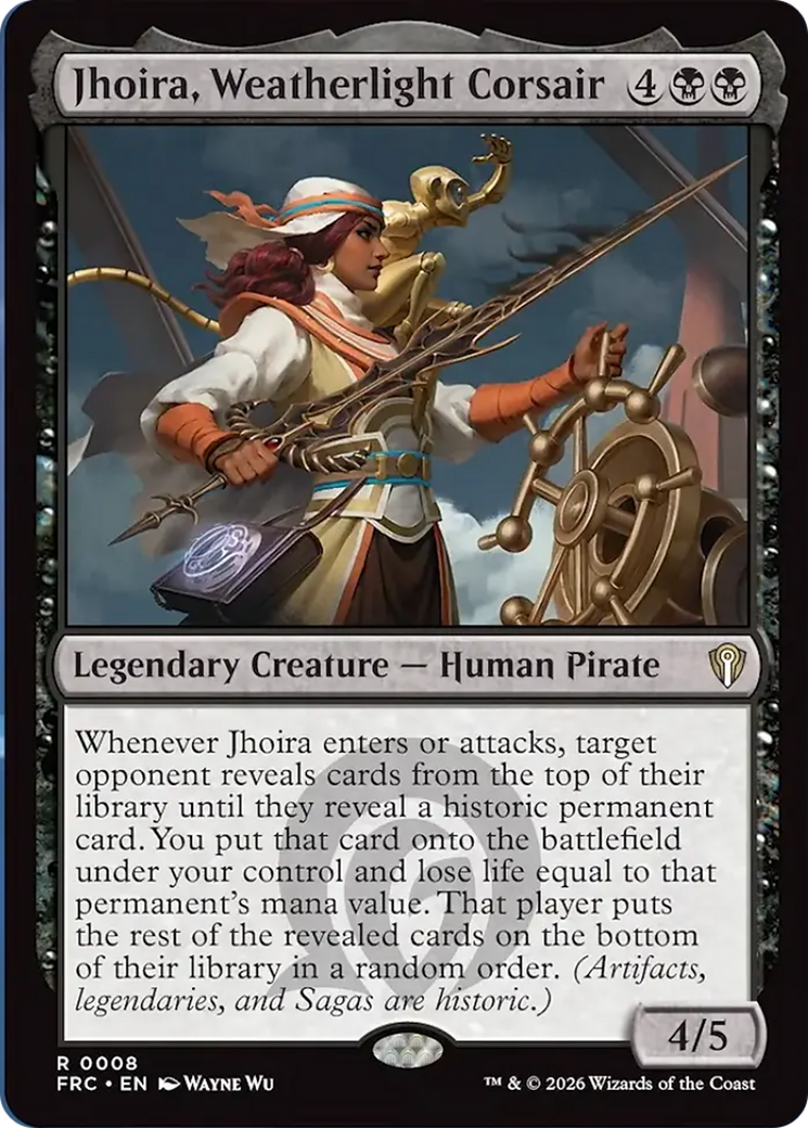Jhoira, Weatherlight Corsair [Reality Fracture Commander] | Impulse Games and Hobbies