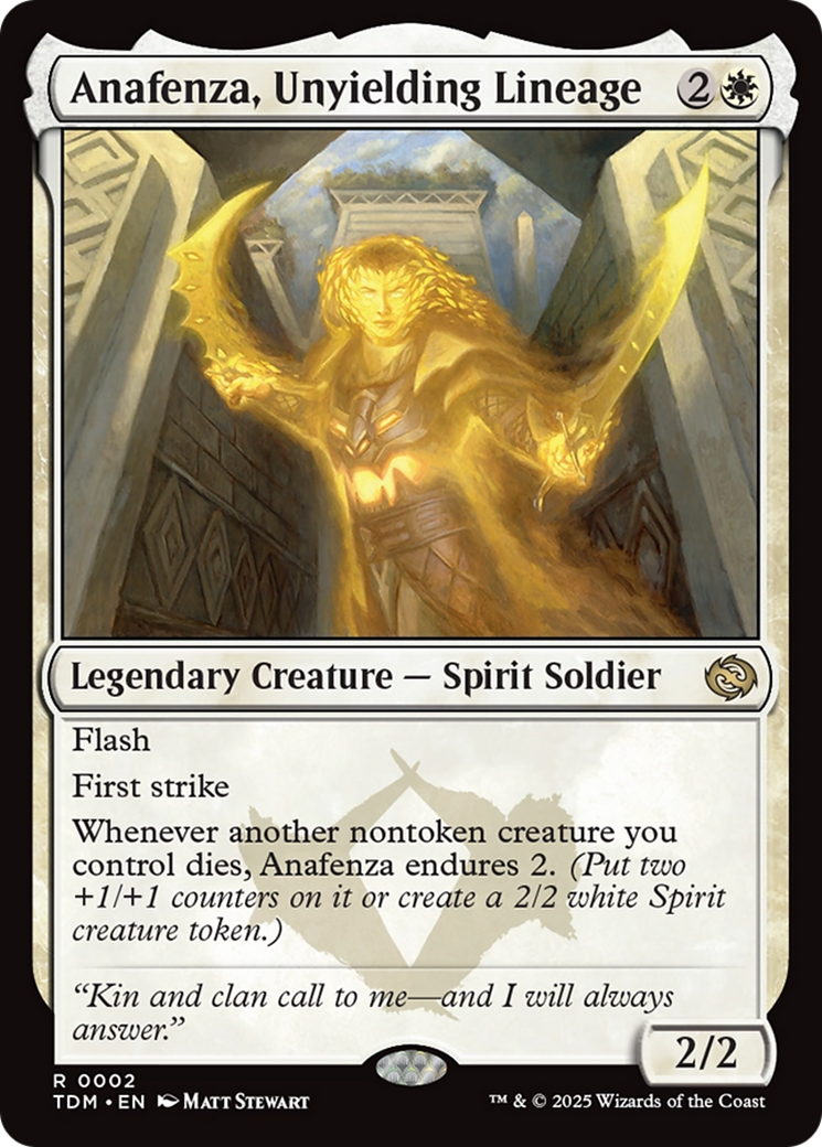 Anafenza, Unyielding Lineage [Tarkir: Dragonstorm] | Impulse Games and Hobbies