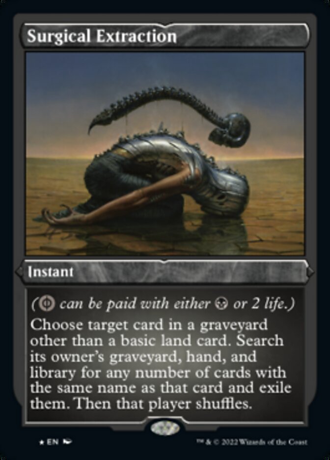 Surgical Extraction (Foil Etched) [Double Masters 2022] | Impulse Games and Hobbies