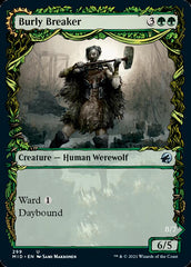 Burly Breaker // Dire-Strain Demolisher (Showcase Equinox) [Innistrad: Midnight Hunt] | Impulse Games and Hobbies