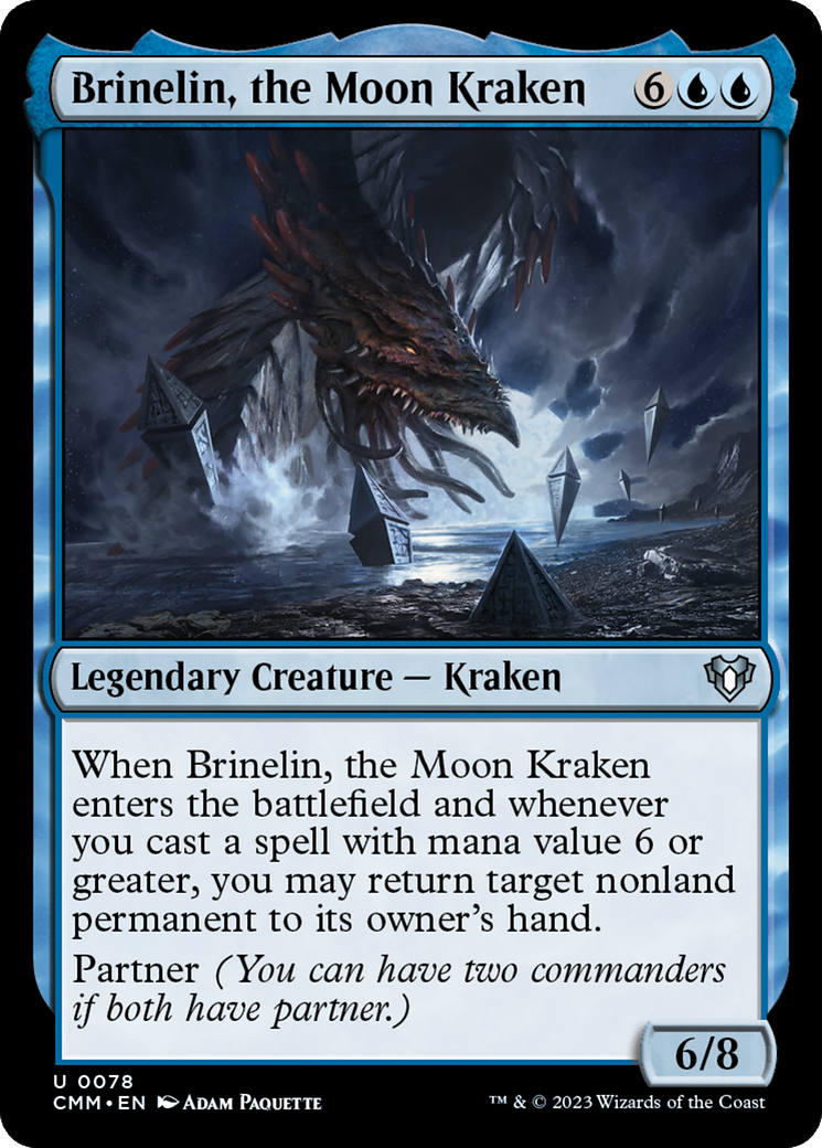 Brinelin, the Moon Kraken [Commander Masters] | Impulse Games and Hobbies