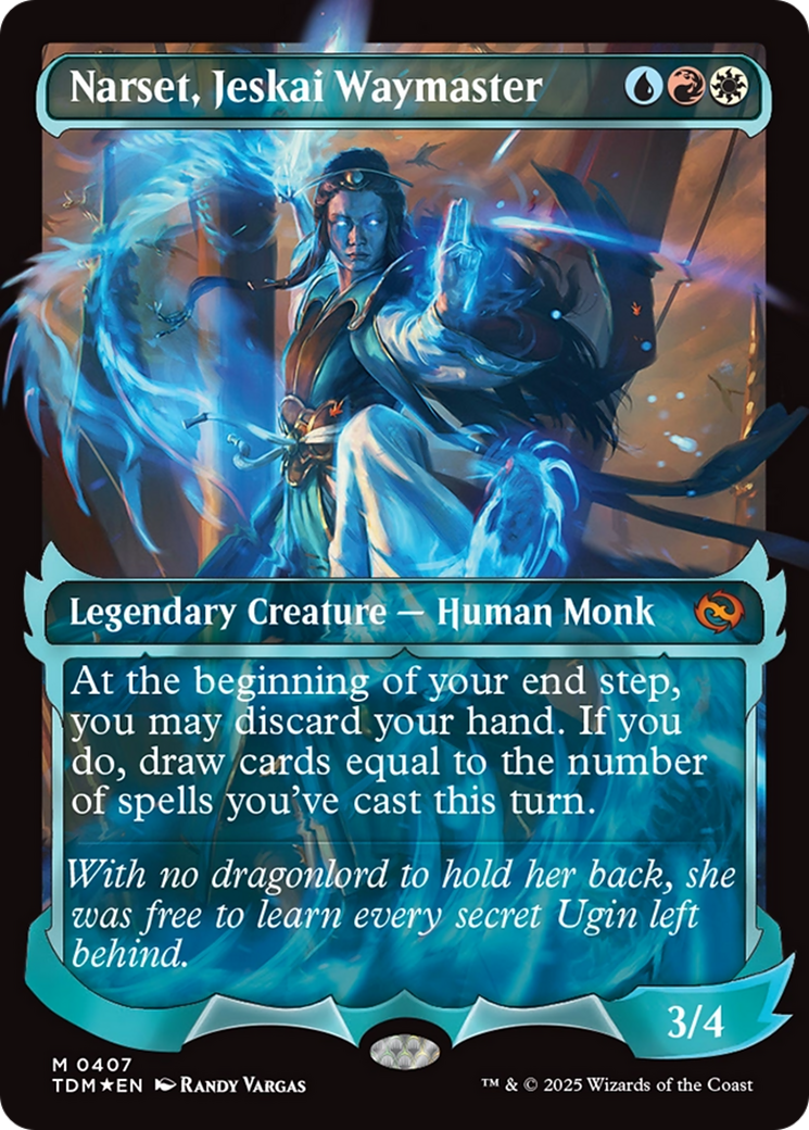 Narset, Jeskai Waymaster (Showcase) [Tarkir: Dragonstorm] | Impulse Games and Hobbies