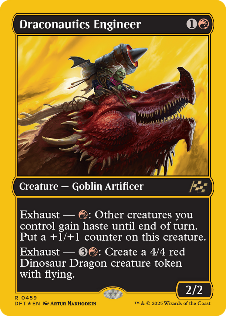 Draconautics Engineer (First-Place Foil) [Aetherdrift] | Impulse Games and Hobbies