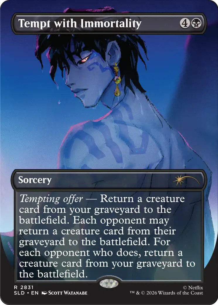 Tempt with Immortality [Secret Lair Drop Series] | Impulse Games and Hobbies