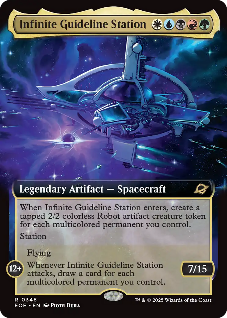 Infinite Guideline Station (Extended Art) [Edge of Eternities] | Impulse Games and Hobbies