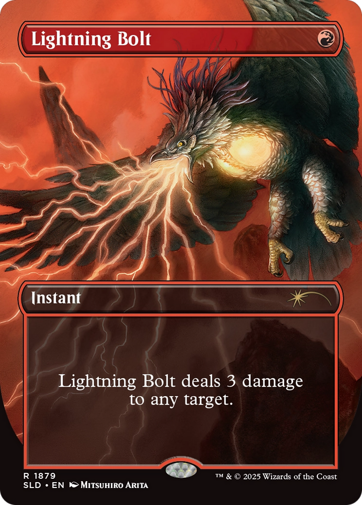 Lightning Bolt (1879) (Rainbow Foil) [Secret Lair Drop Series] | Impulse Games and Hobbies