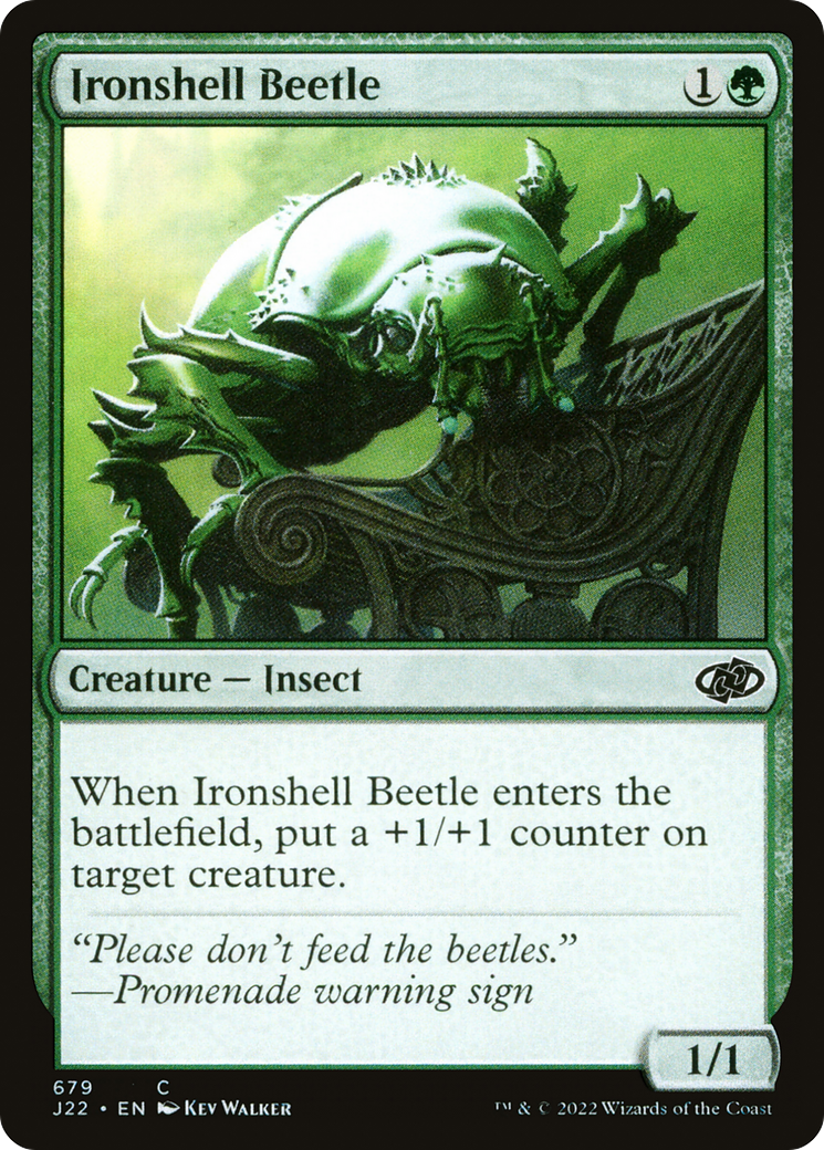Ironshell Beetle [Jumpstart 2022] | Impulse Games and Hobbies