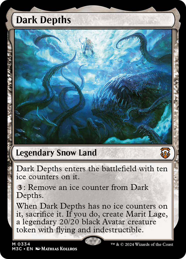 Dark Depths (Ripple Foil) [Modern Horizons 3 Commander] | Impulse Games and Hobbies