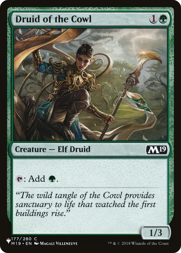 Druid of the Cowl [The List] | Impulse Games and Hobbies