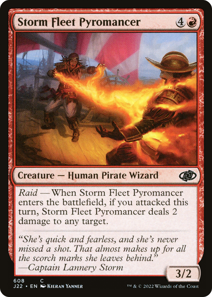 Storm Fleet Pyromancer [Jumpstart 2022] | Impulse Games and Hobbies