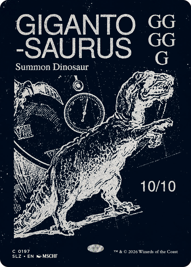 Gigantosaurus (0318) [Secret Lair x MSCHF: The Zeta Set] | Impulse Games and Hobbies