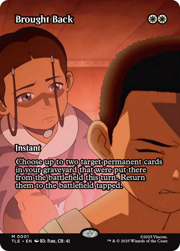 Brought Back (Borderless) [Avatar: The Last Airbender: Eternal-Legal] | Impulse Games and Hobbies