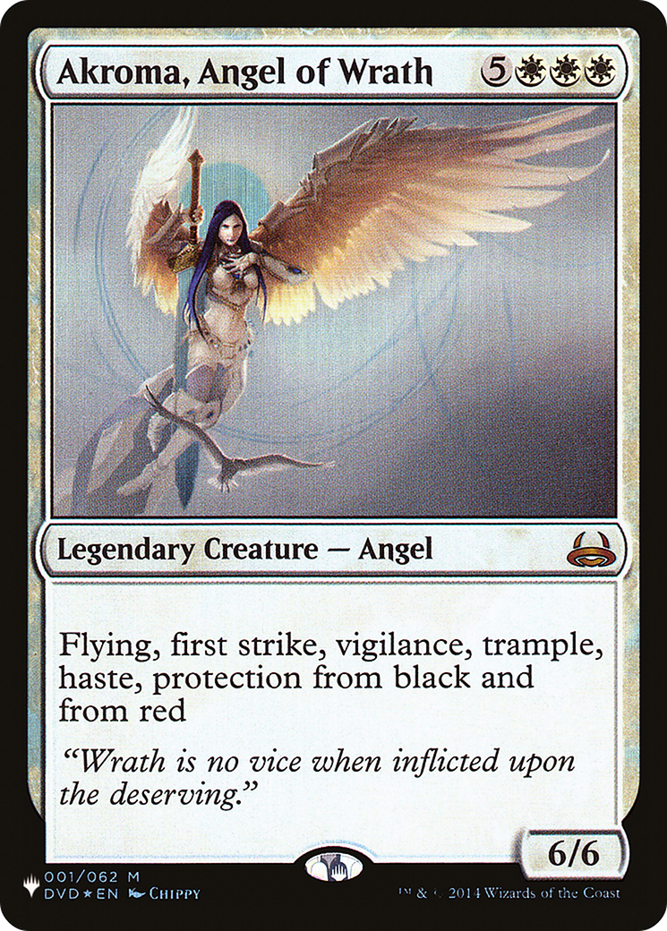 Akroma, Angel of Wrath [The List Reprints] | Impulse Games and Hobbies