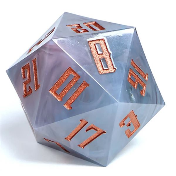 55MM D20: Milky Way Pink | Impulse Games and Hobbies