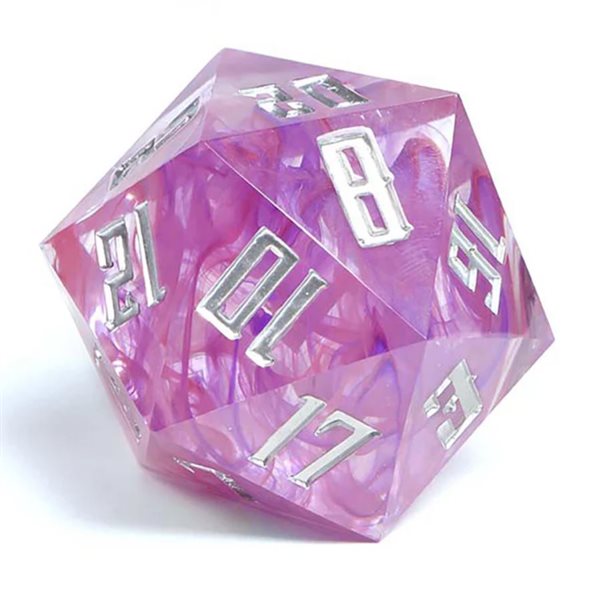 55MM D20: Cosmic Pink | Impulse Games and Hobbies