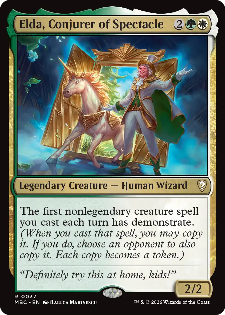 Elda, Conjurer of Spectacle [Mystery Booster: Commander Edition] | Impulse Games and Hobbies
