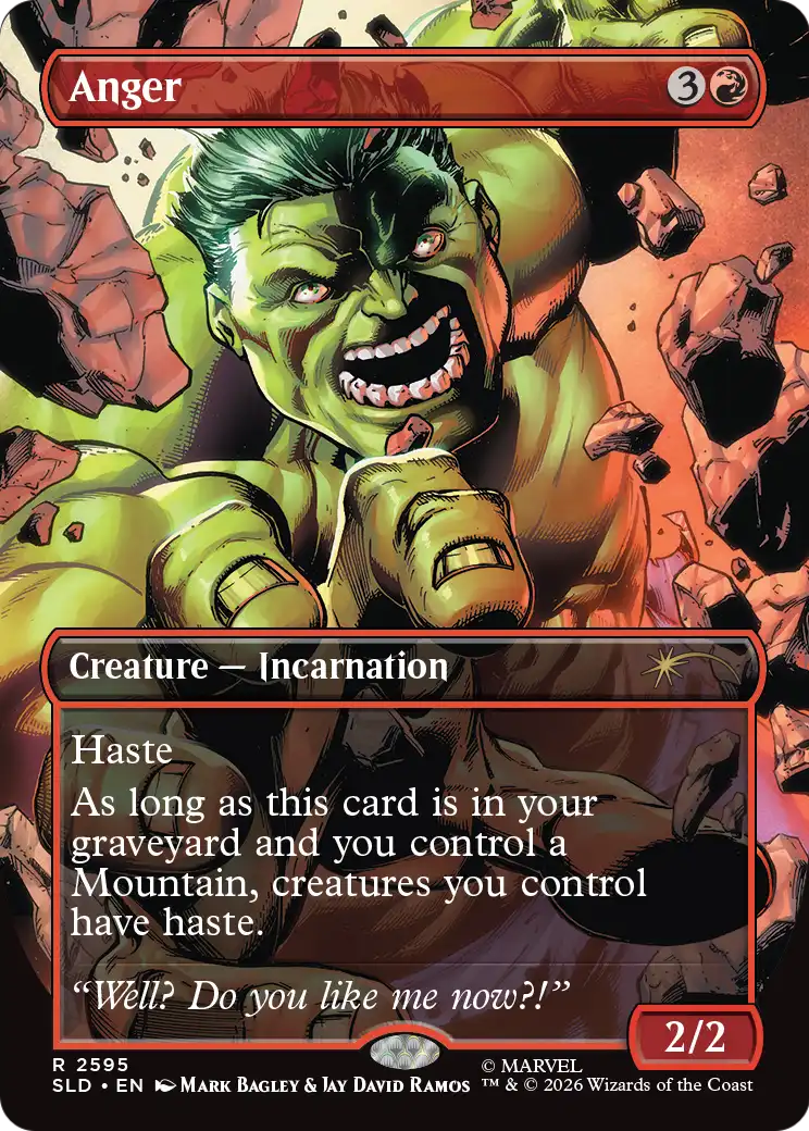 Anger (2595) [Secret Lair Drop Series] | Impulse Games and Hobbies