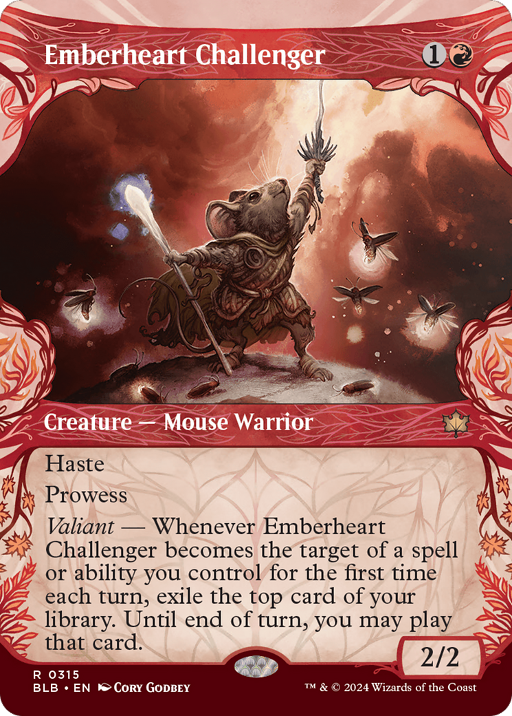 Emberheart Challenger (Showcase) [Bloomburrow] | Impulse Games and Hobbies