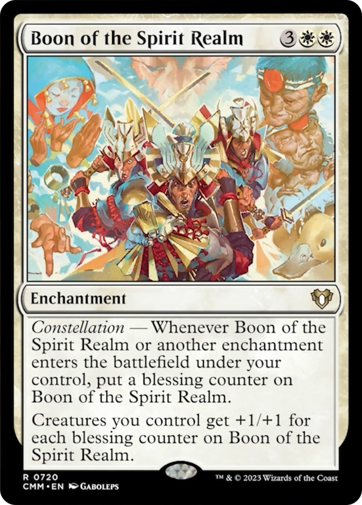 Boon of the Spirit Realm [Commander Masters] | Impulse Games and Hobbies