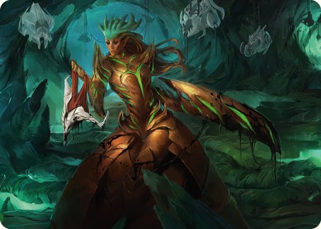Glissa Sunslayer Art Card [Phyrexia: All Will Be One Art Series] | Impulse Games and Hobbies