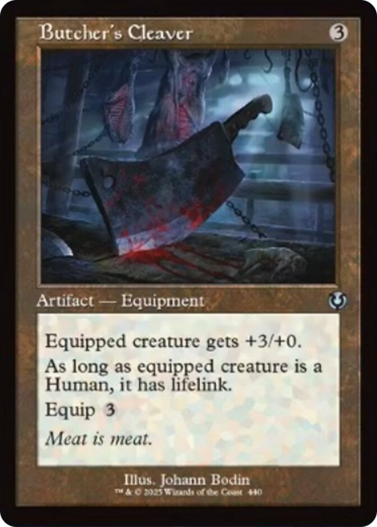 Butcher's Cleaver (Retro Frame) [Innistrad Remastered] | Impulse Games and Hobbies