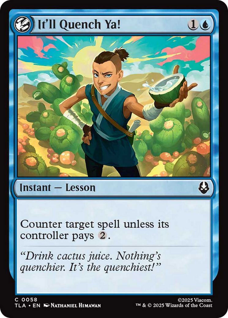 It'll Quench Ya! [Avatar: The Last Airbender] | Impulse Games and Hobbies