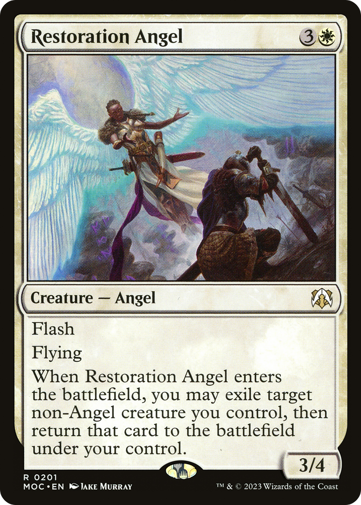 Restoration Angel [March of the Machine Commander] | Impulse Games and Hobbies