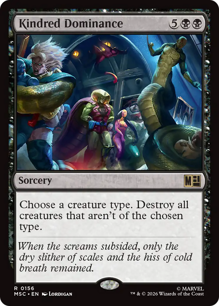 Kindred Dominance (Surge Foil) [Marvel Super Heroes Commander] | Impulse Games and Hobbies