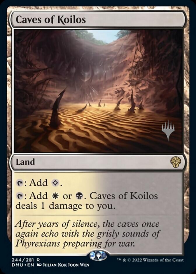 Caves of Koilos (Promo Pack) [Dominaria United Promos] | Impulse Games and Hobbies