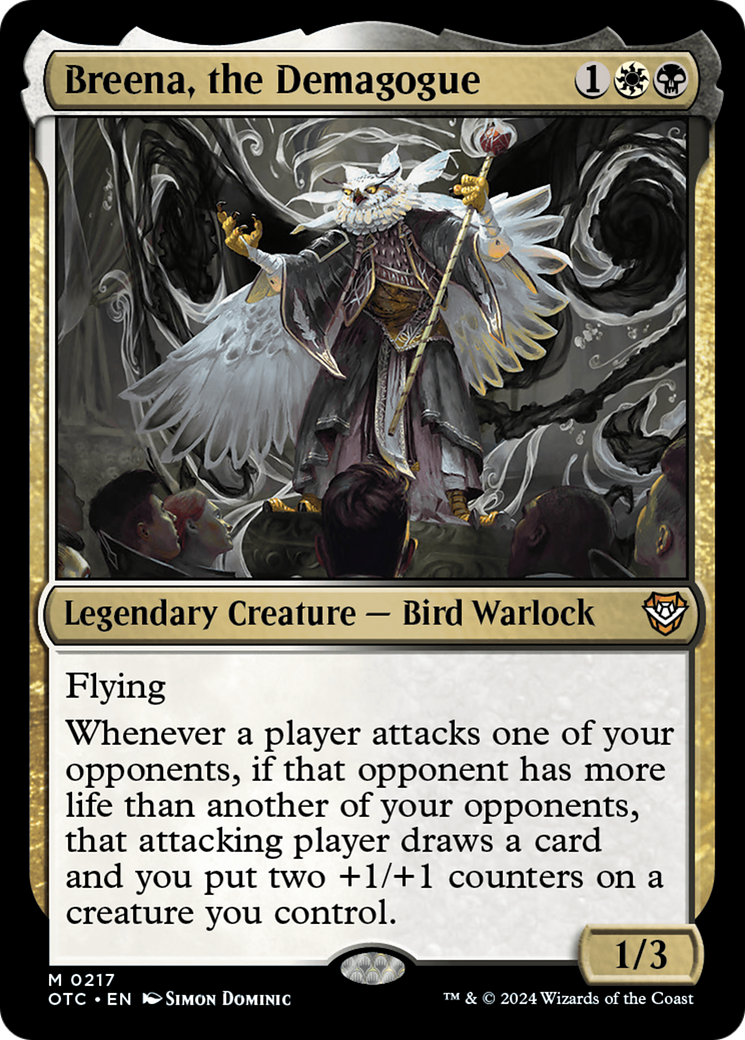 Breena, the Demagogue [Outlaws of Thunder Junction Commander] | Impulse Games and Hobbies