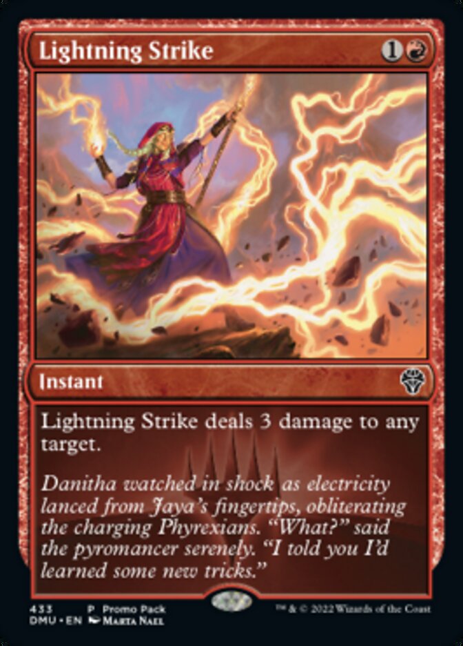 Lightning Strike (Promo Pack) [Dominaria United Promos] | Impulse Games and Hobbies