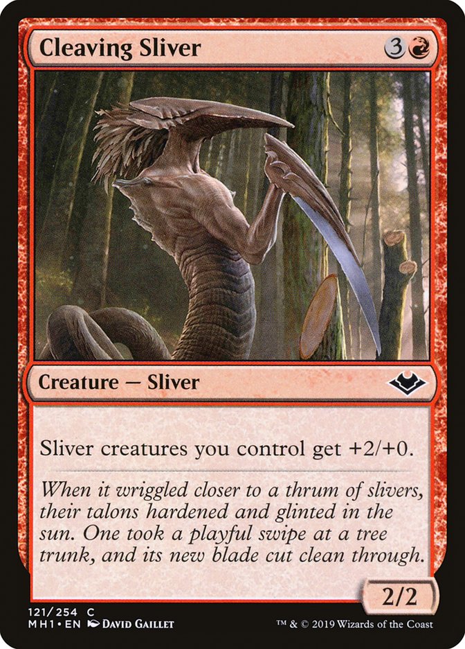 Cleaving Sliver [Modern Horizons] | Impulse Games and Hobbies