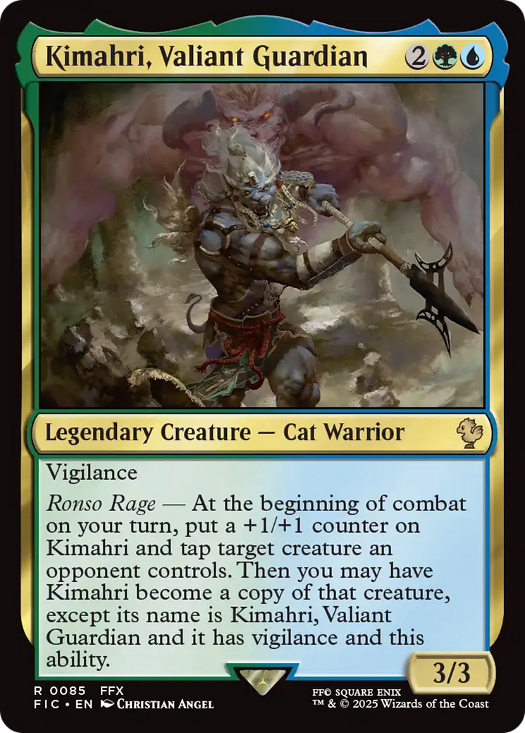 Kimahri, Valiant Guardian [FINAL FANTASY Commander] | Impulse Games and Hobbies