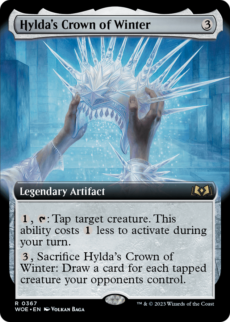 Hylda's Crown of Winter (Extended Art) [Wilds of Eldraine] | Impulse Games and Hobbies