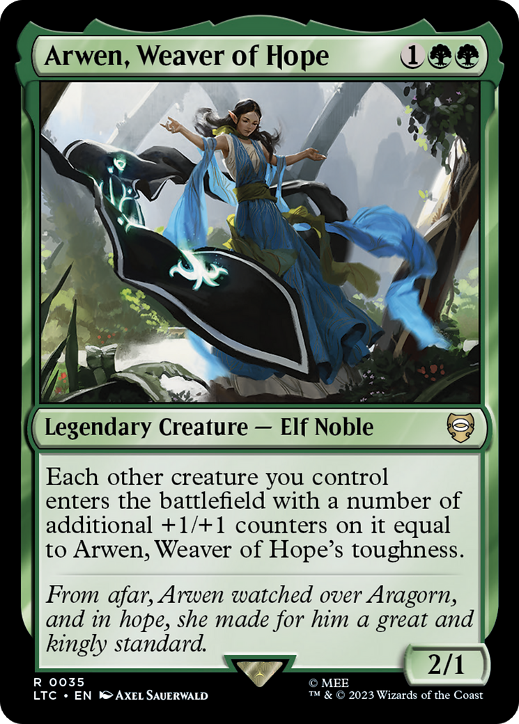 Arwen, Weaver of Hope [The Lord of the Rings: Tales of Middle-Earth Commander] | Impulse Games and Hobbies