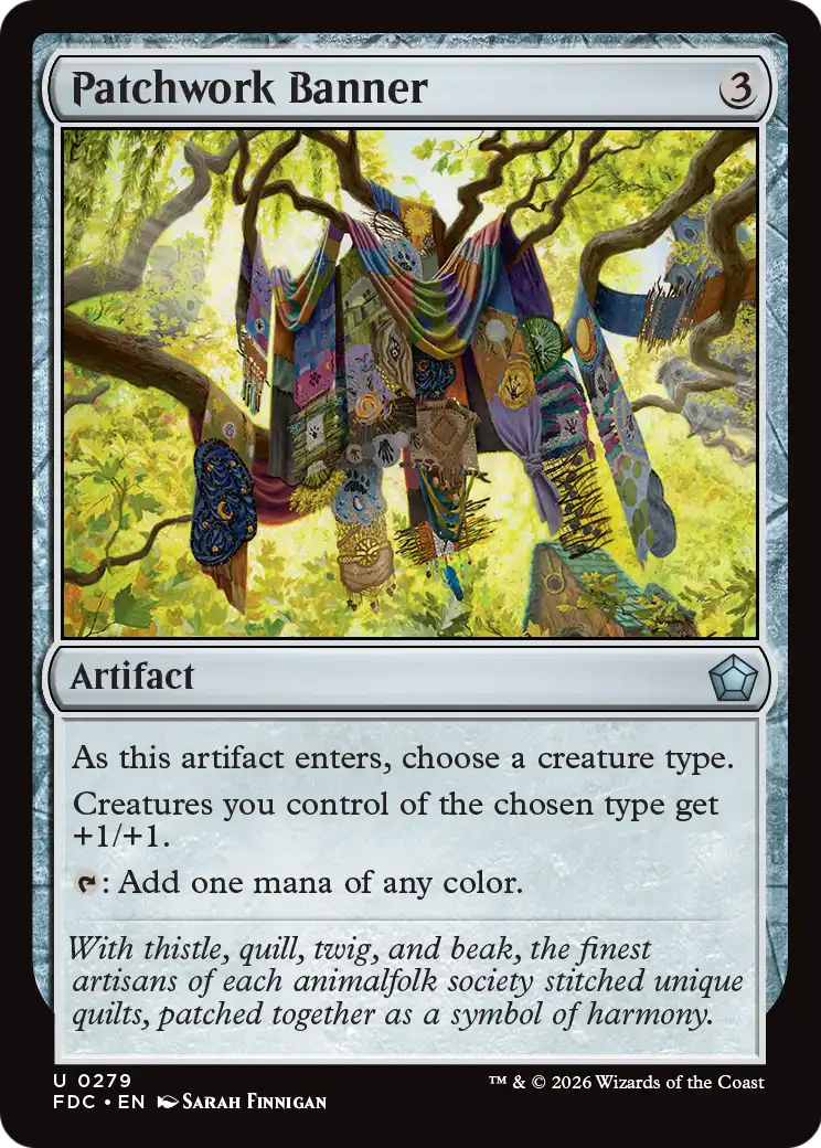 Patchwork Banner [Foundations Commander] | Impulse Games and Hobbies