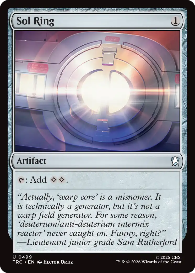 Sol Ring [Star Trek Commander] | Impulse Games and Hobbies