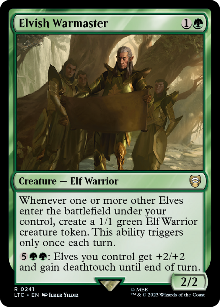 Elvish Warmaster [The Lord of the Rings: Tales of Middle-Earth Commander] | Impulse Games and Hobbies