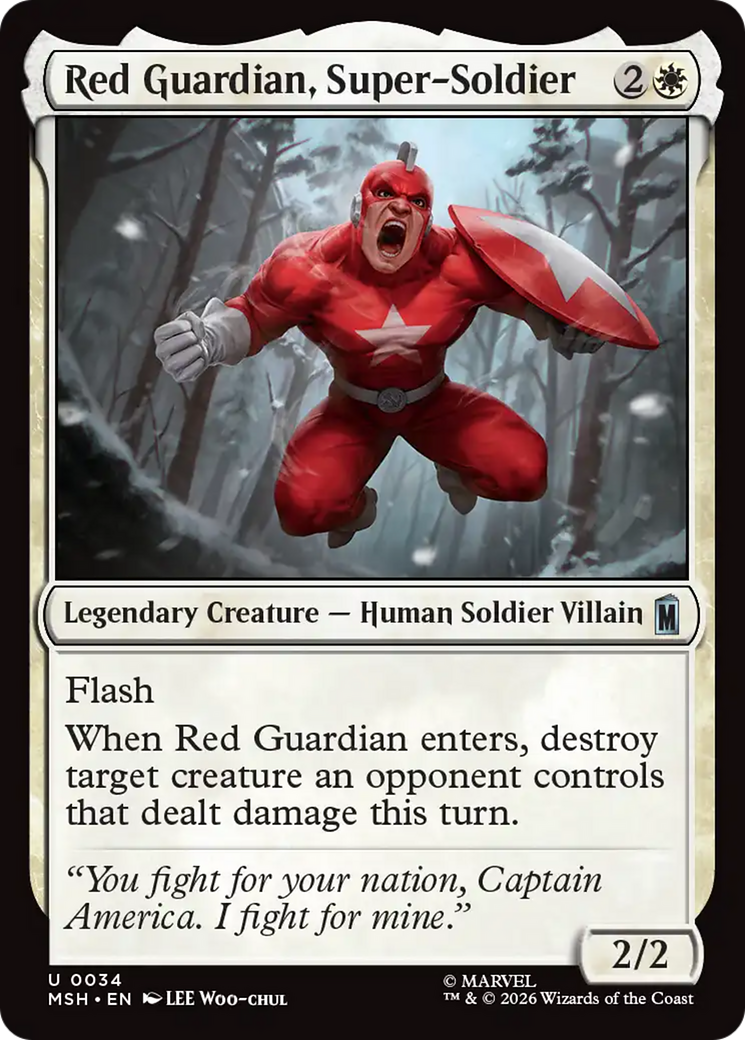 Red Guardian, Super-Soldier [Marvel Super Heroes] | Impulse Games and Hobbies