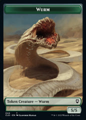Phyrexian Beast // Wurm Double-Sided Token [Commander Legends: Battle for Baldur's Gate Tokens] | Impulse Games and Hobbies
