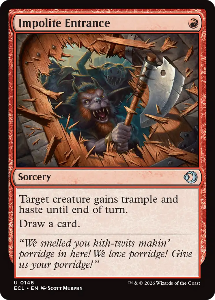 Impolite Entrance [Lorwyn Eclipsed] | Impulse Games and Hobbies