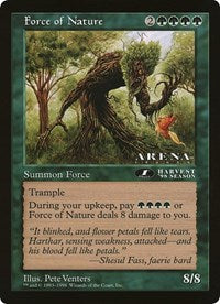 Force of Nature (Oversized) [Oversize Cards] | Impulse Games and Hobbies