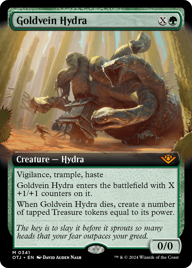 Goldvein Hydra (Extended Art) [Outlaws of Thunder Junction] | Impulse Games and Hobbies