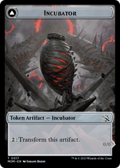 Incubator // Phyrexian (17) Double-Sided Token [March of the Machine Tokens] | Impulse Games and Hobbies