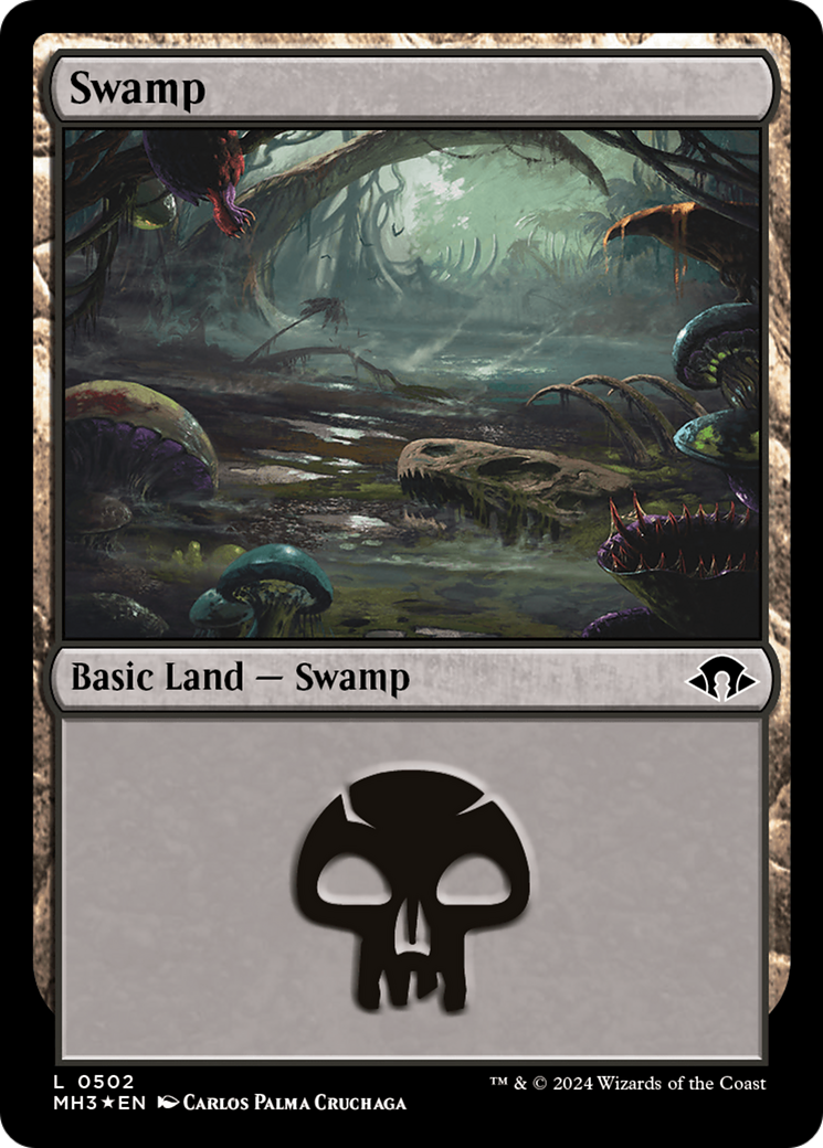 Swamp (0502) (Ripple Foil) [Modern Horizons 3] | Impulse Games and Hobbies