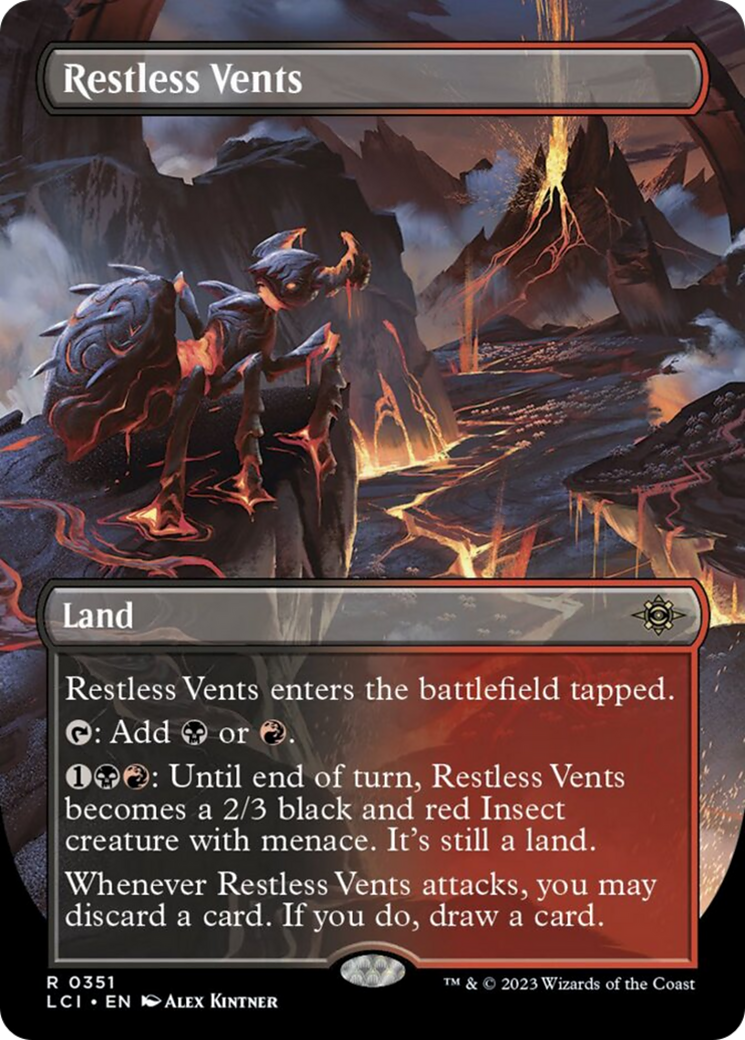 Restless Vents (Borderless) [The Lost Caverns of Ixalan] | Impulse Games and Hobbies