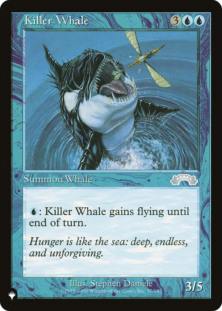 Killer Whale [The List Reprints] | Impulse Games and Hobbies