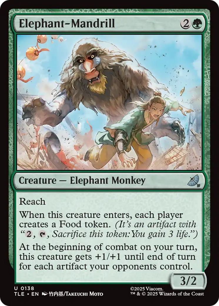 Elephant-Mandrill [Avatar: The Last Airbender: Eternal-Legal] | Impulse Games and Hobbies