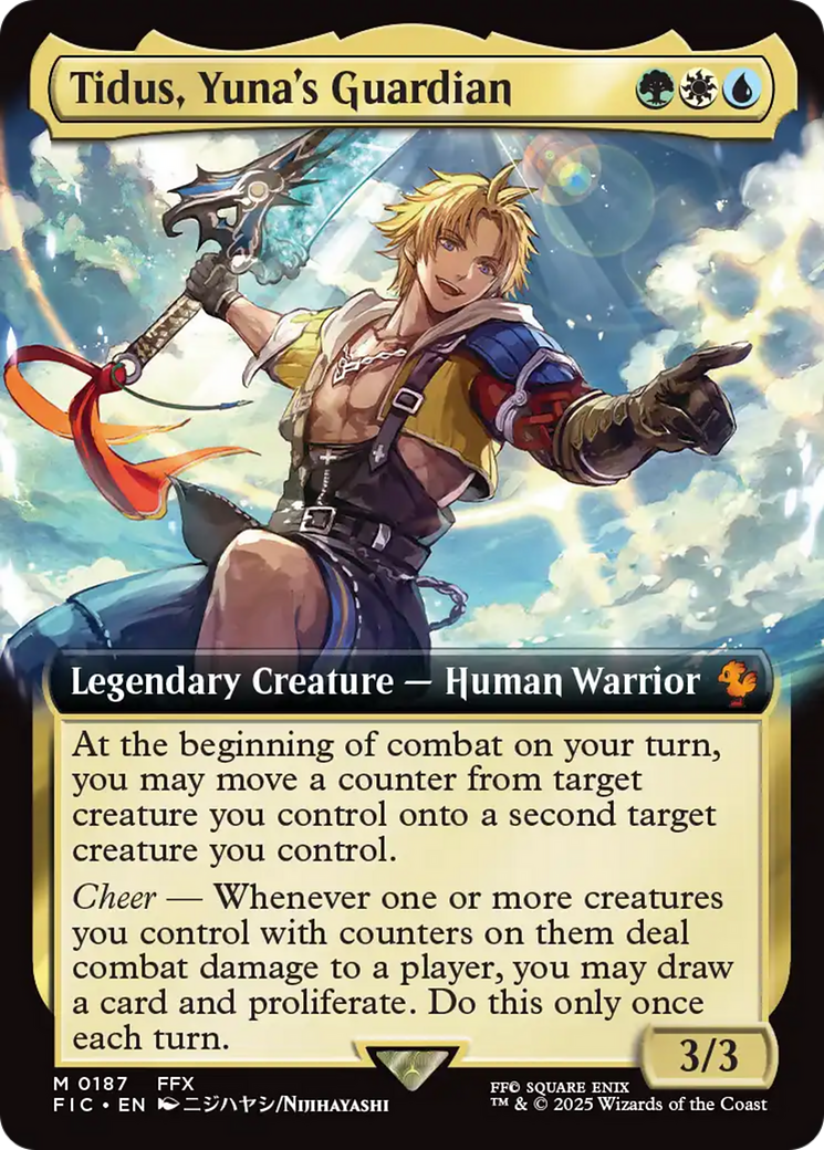 Tidus, Yuna's Guardian (Extended Art) [FINAL FANTASY Commander] | Impulse Games and Hobbies